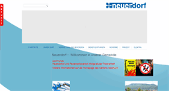 Desktop Screenshot of neuendorf.ch